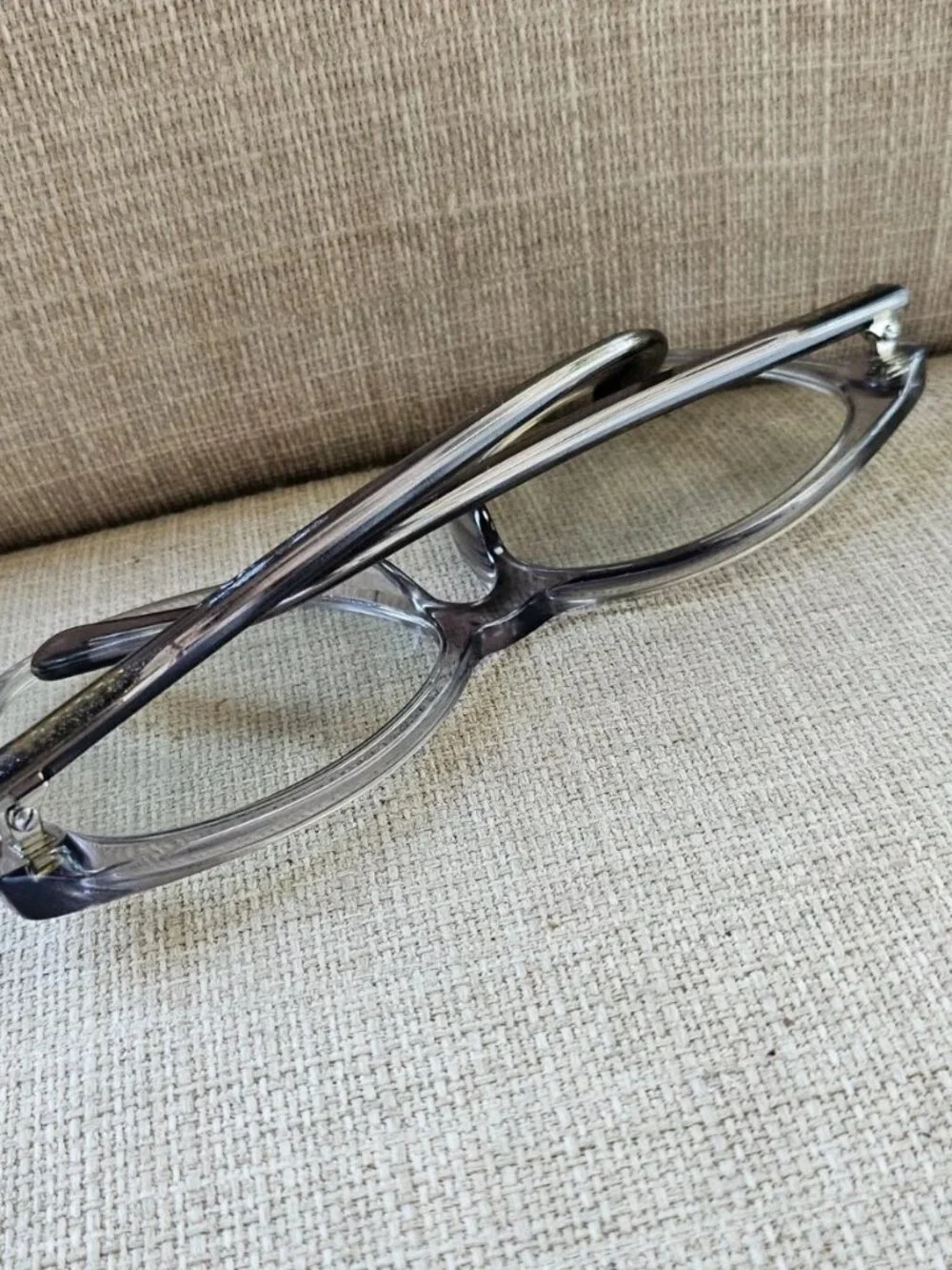 Coach Eyeglasses Frame Transparent Gray Eyewear HC8271 L1101 Glasses Frame only